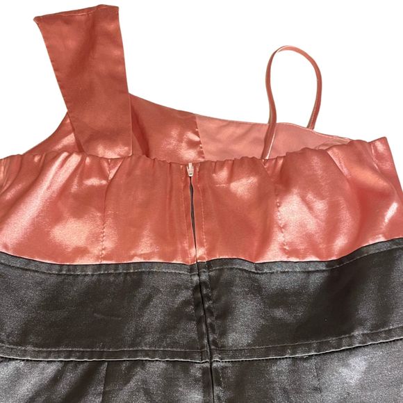 Y2K One Shoulder Pink Short Homecoming Dress Medium - Picture 10 of 13